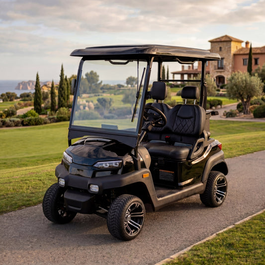 Road legal Z2 and utility E2+2 golf buggies