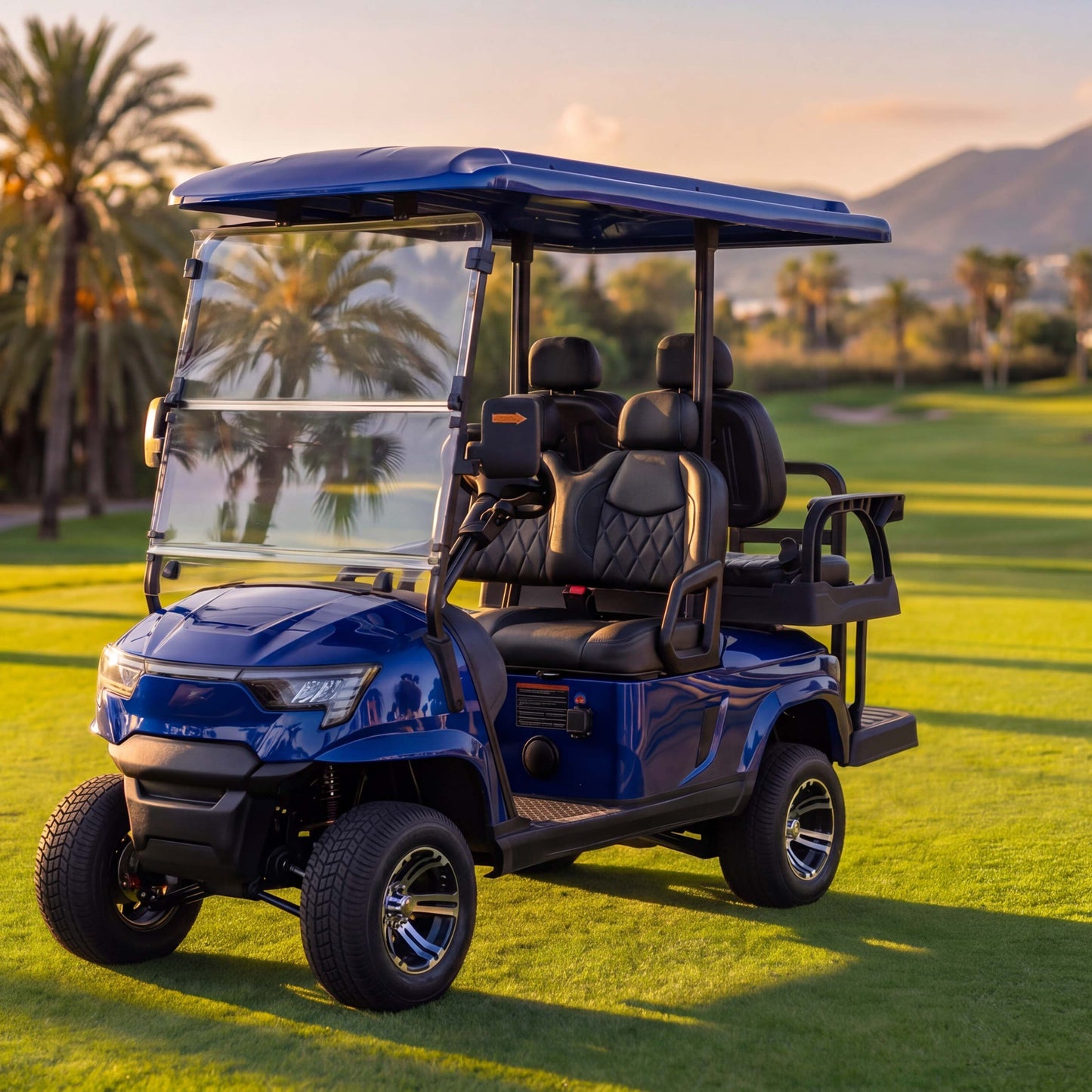 E2+2 Four Person Utility Golf Cart