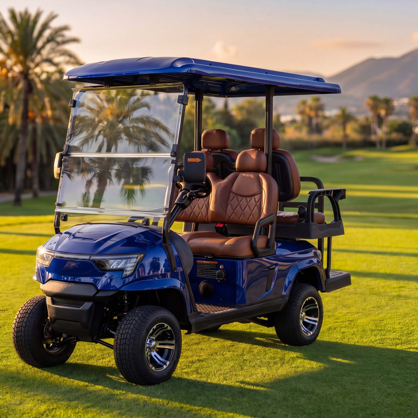 E2+2 Four Person Utility Golf Cart