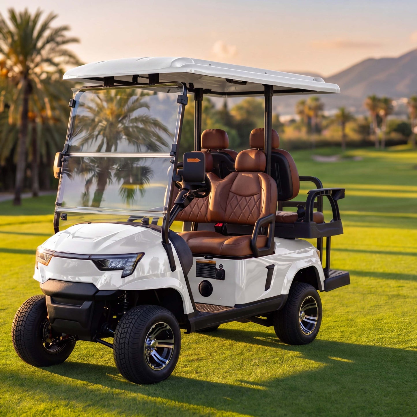 E2+2 Four Person Utility Golf Cart